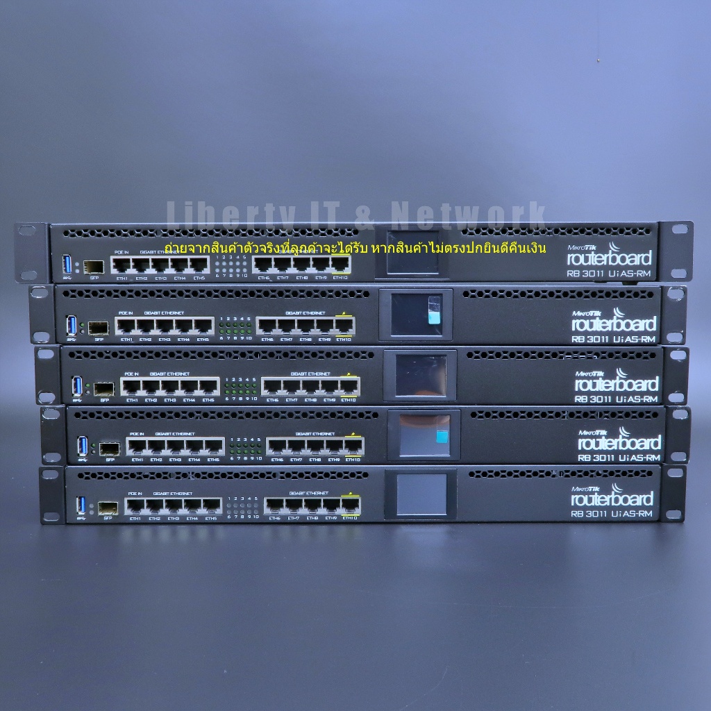 (มือสอง) Mikrotik RB3011UiAS-RM