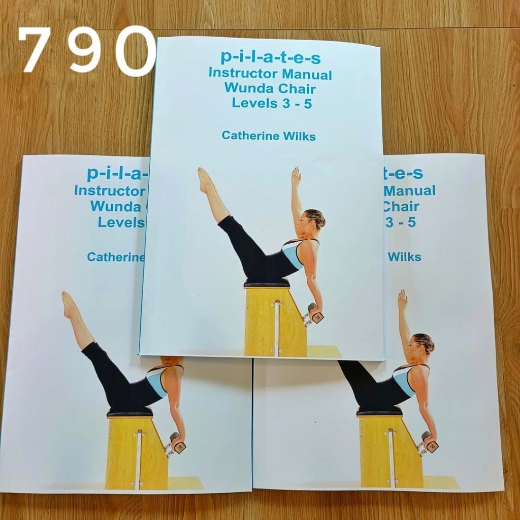 คู่มือสำหรับผู้สอนพิลาทิส Wunda Chair ระดับ 3- 5 #Pilates #Chair #Yoga #exercise