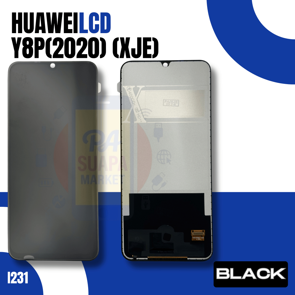 LCD Screen for Huawei Y8P(2020)(BLACK)(XJE)