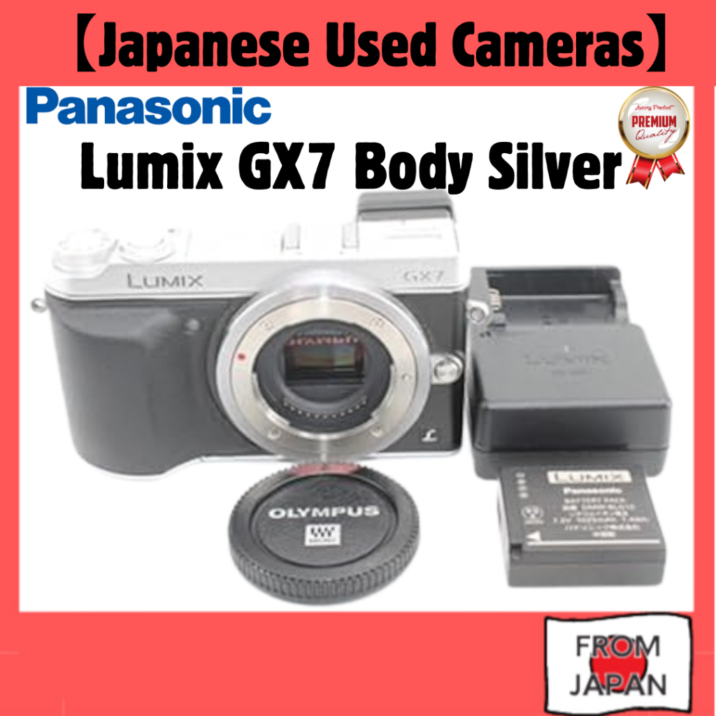 Panasonic Mirrorless Camera Lumix GX7 Body Silver DMC-GX7-S Japan Camera Mirrorless Digital Camera P