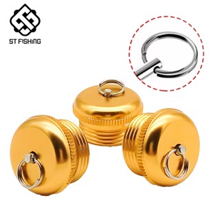 ตูดปิดคันพร้อมห่วงสำหรับคล้องสาย วัสดุอลูมิเนียมอัลลอย น้ำหน…