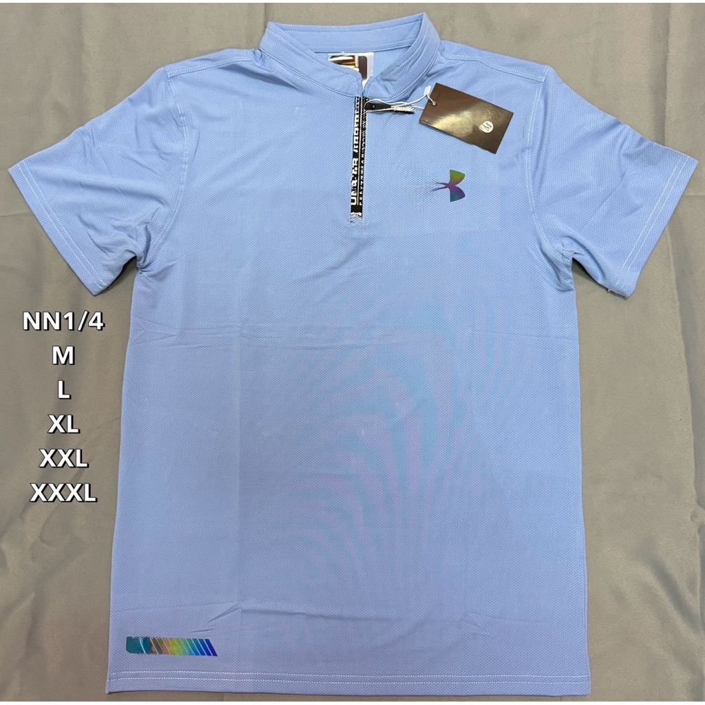 เสื้อคอจีนผู้ชาย คอจีนแขนสั้น Polo man09