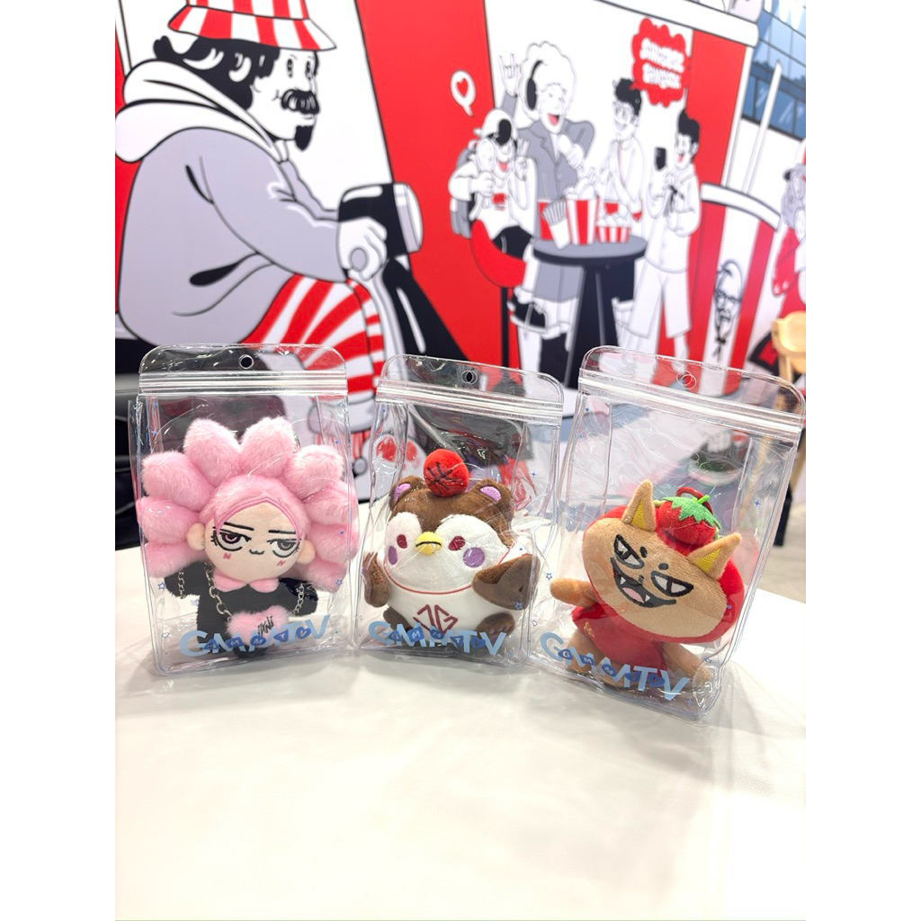 พร้อมส่ง Doll Keychains  NEONA TOMAFOX GUINZLY