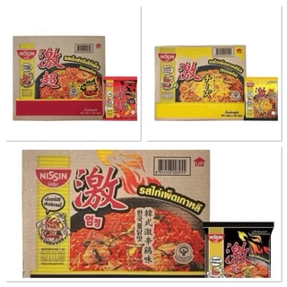 [ยกลัง30ซอง] Nissin นิสชิน บะหมี่กึ่งสําเร็จรูป บะหมี่แห้งเกาหลี มีหลายรสชาติให้เลือก ขนาด 60กรัม