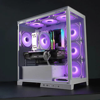 ARGB พัดลมระบายความร้อน Prism ซีรีส์ ประสิทธิภาพสูง พัดลมคอมพิวเตอร์ cooling fan 5V 3pin 12CM PWM