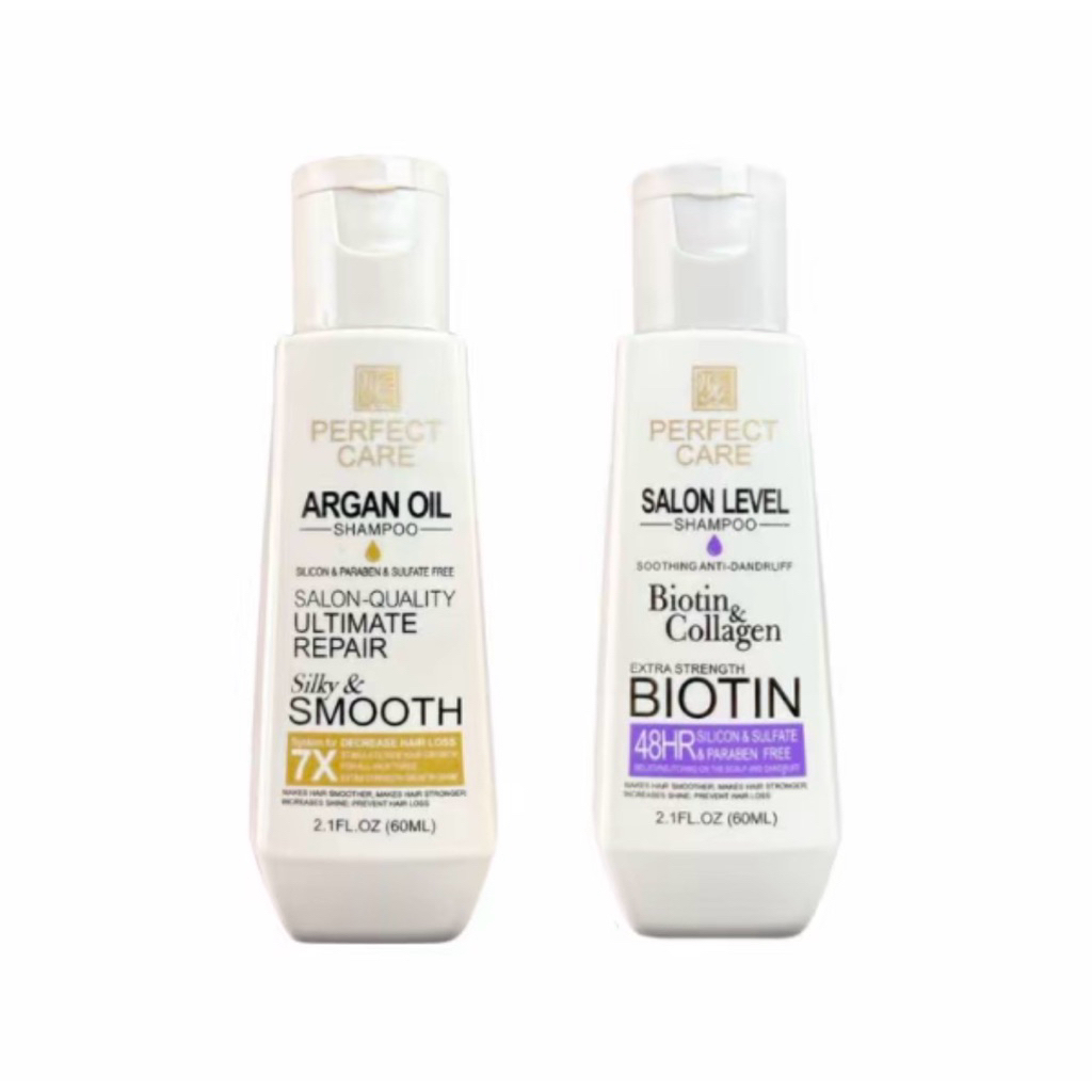 Perfect Care Argon Oil Shampoo Silicon Sulphate & Paraben Free 60ml