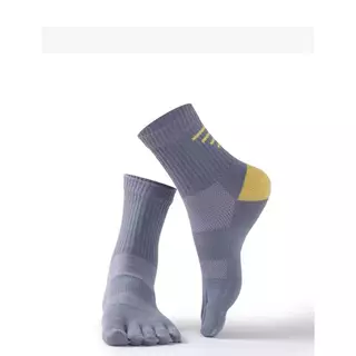 Toson Story ถุงเท้าแยกนิ้วผู้หญิง Toe Socks Mid Tube Coolmax น้ำหนักเบา สำหรับวิ่ง จักรยาน ระบายอากาศดี