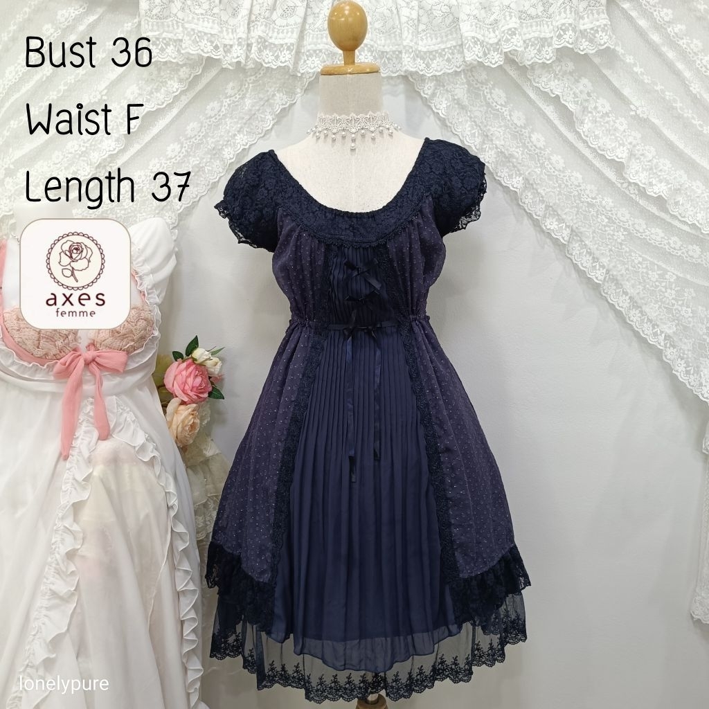 Axes Femme เดรสญี่ปุ่นมือสอง