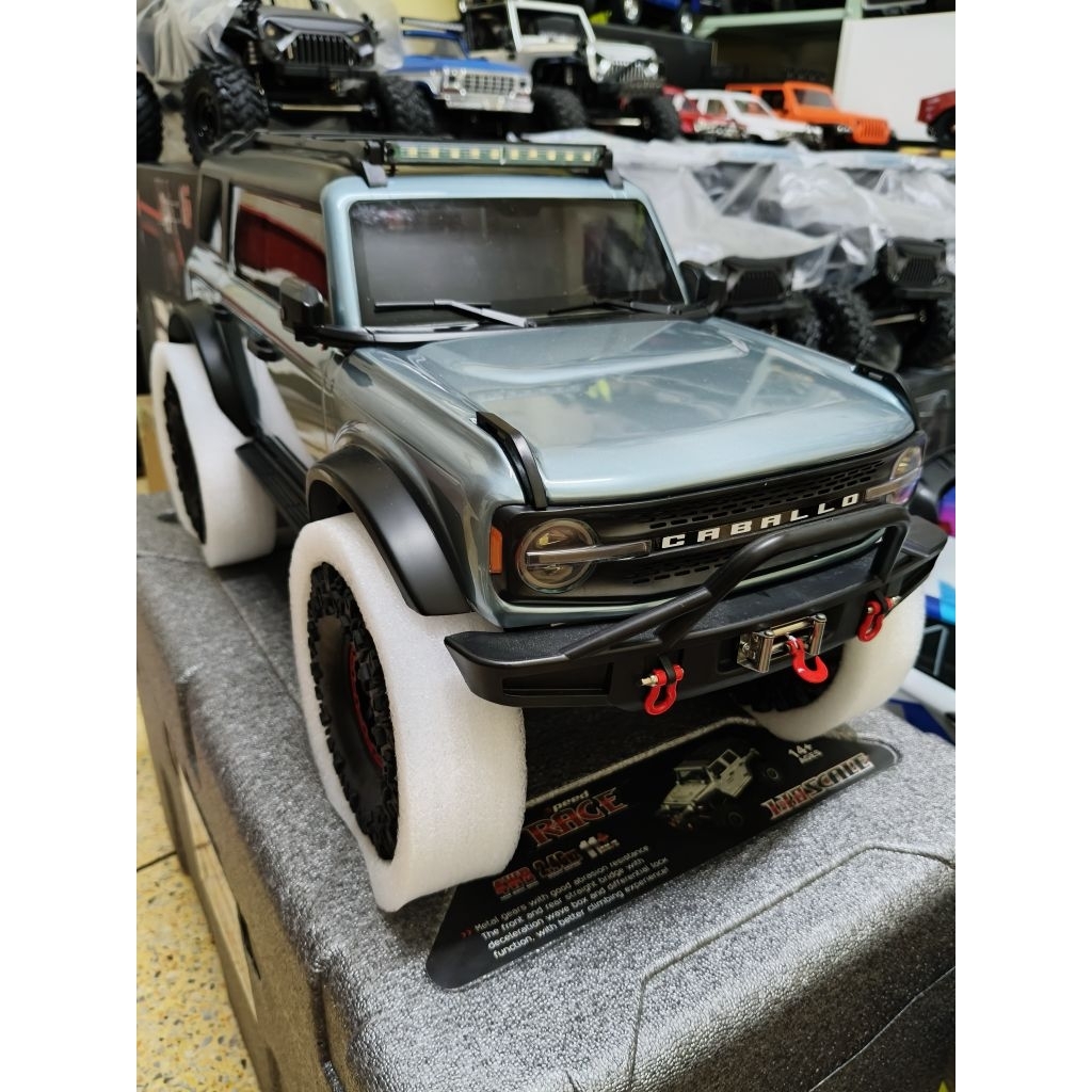 รถบังคับ wl 104020 สีเขียวอ่อนน้ำทะเล มีวิ้นช์