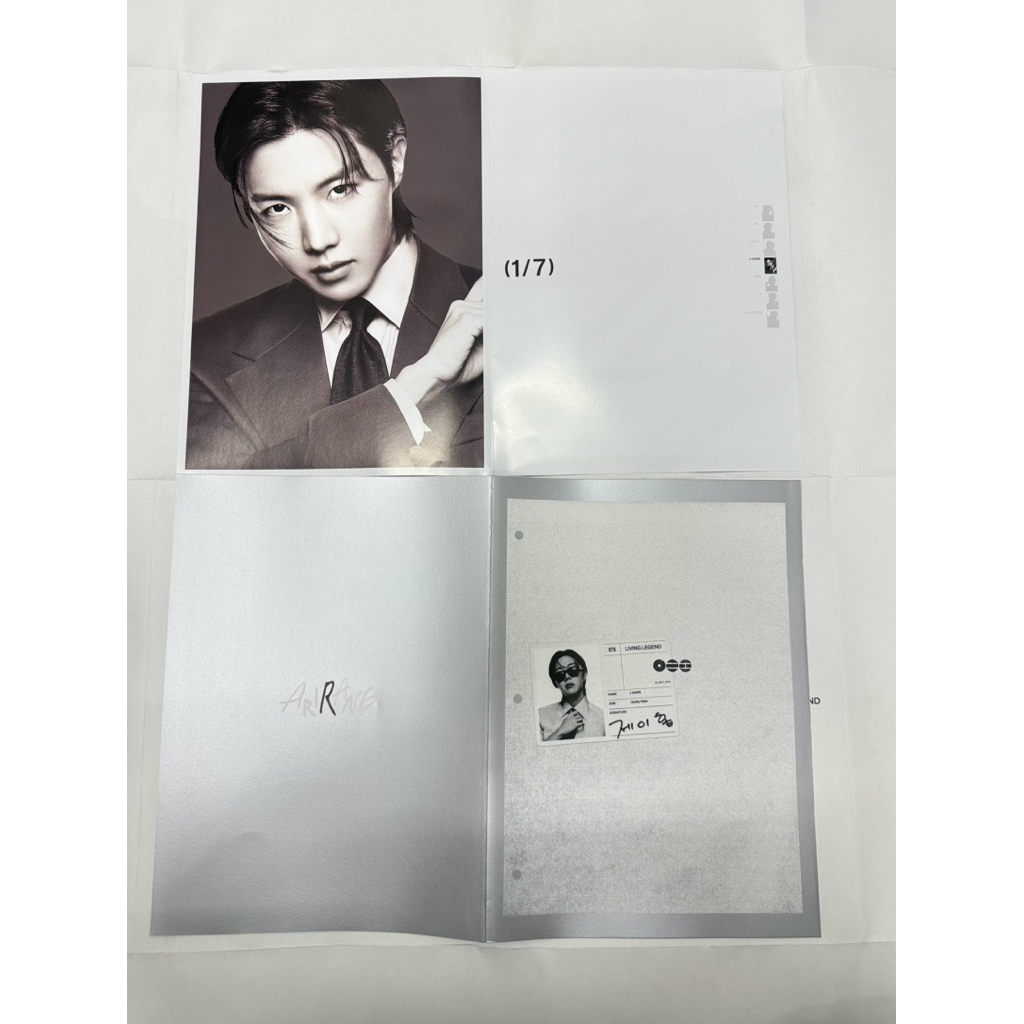โปสเตอร์JHOP อัลบั้ม Arirang BTS พร้อมส่ง