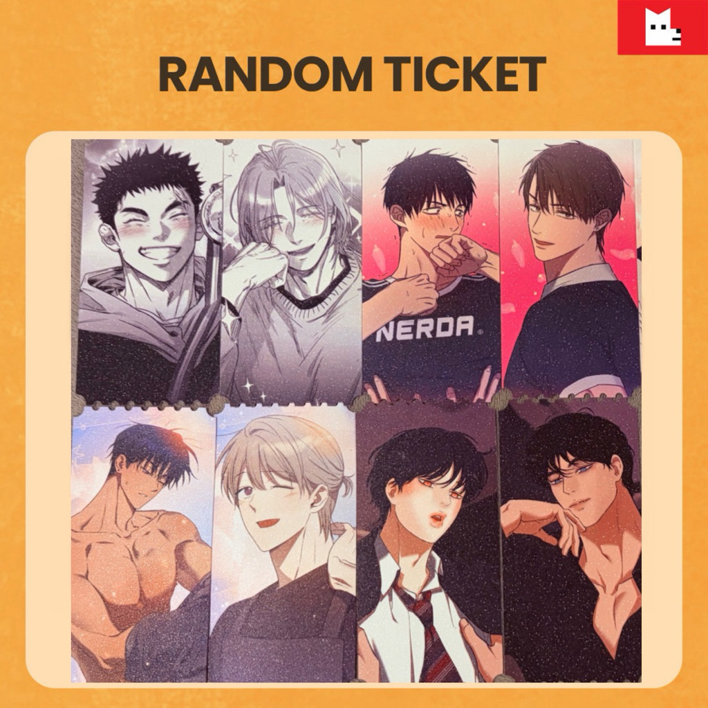 💚(พร้อมส่ง)💚 ticket ตั๋วเติมเหรียญ lezhin th งาน ybookfair 2026