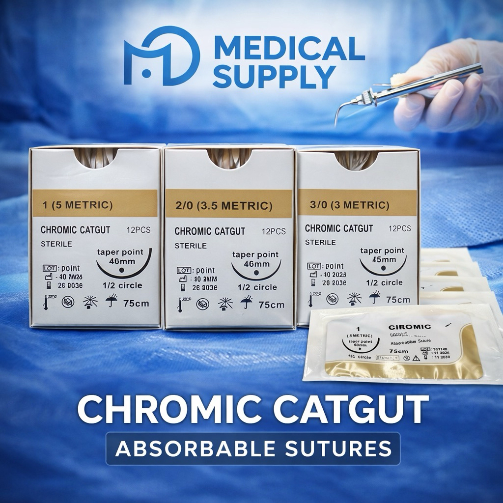 Chromic catgut ไหมชนิดละลาย