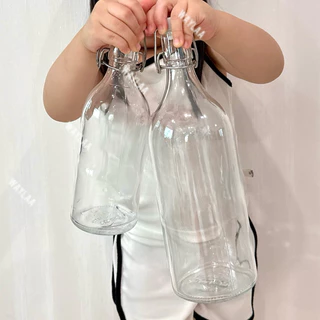 [ส่งทันที🚀] ขวดแก้ว IKEA แท้ 💯 ถ้าแตกรับประกันคืนเงินทันที!! อิเกีย KORKEN (คอร์เก้น) ฝาสวิง สูญญากาศ มินิมอล 0.5/1 ลิตร