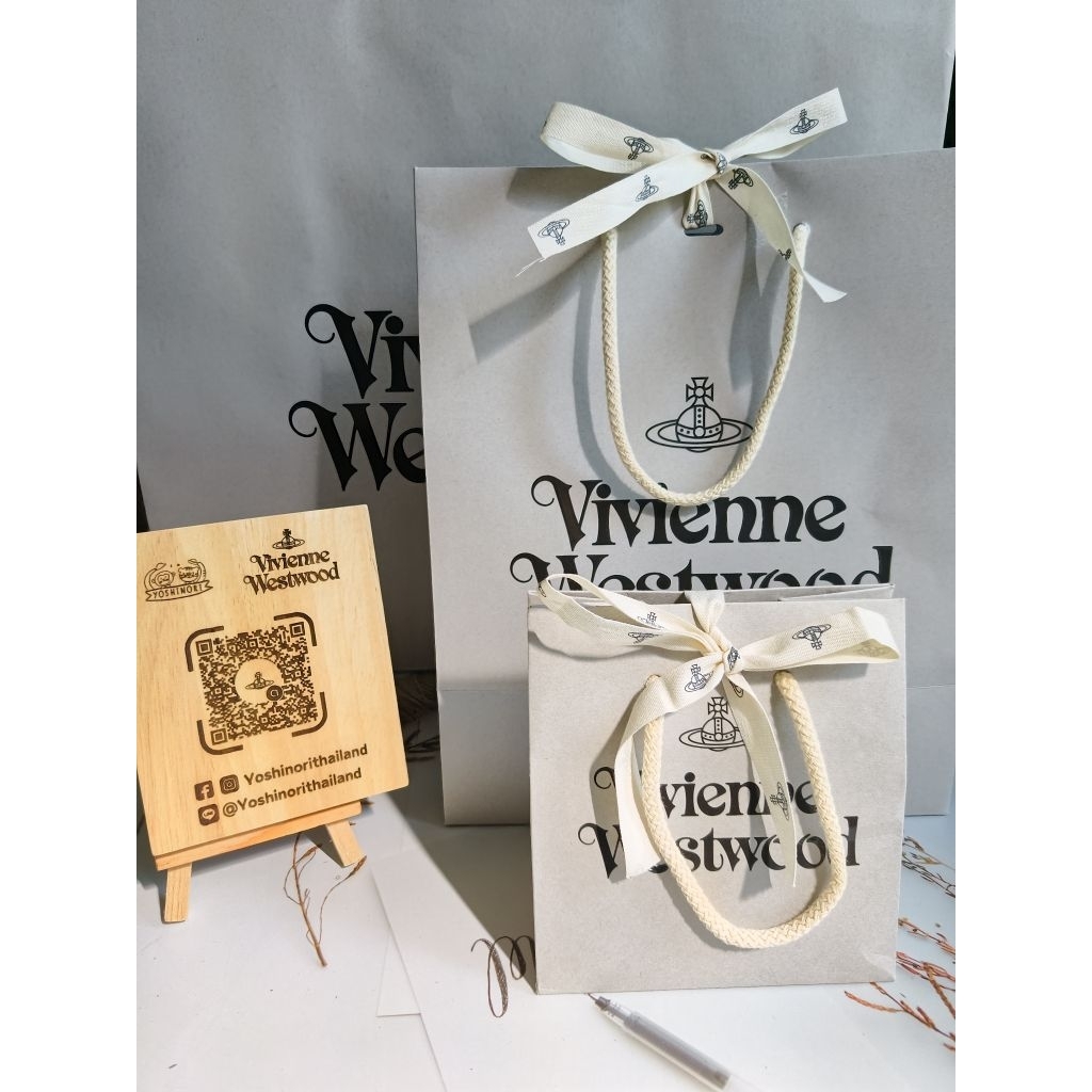🪐จำหน่ายเฉพาะถุงกระดาษ แบรนด์ Vivienne Westwood ของแท้💯