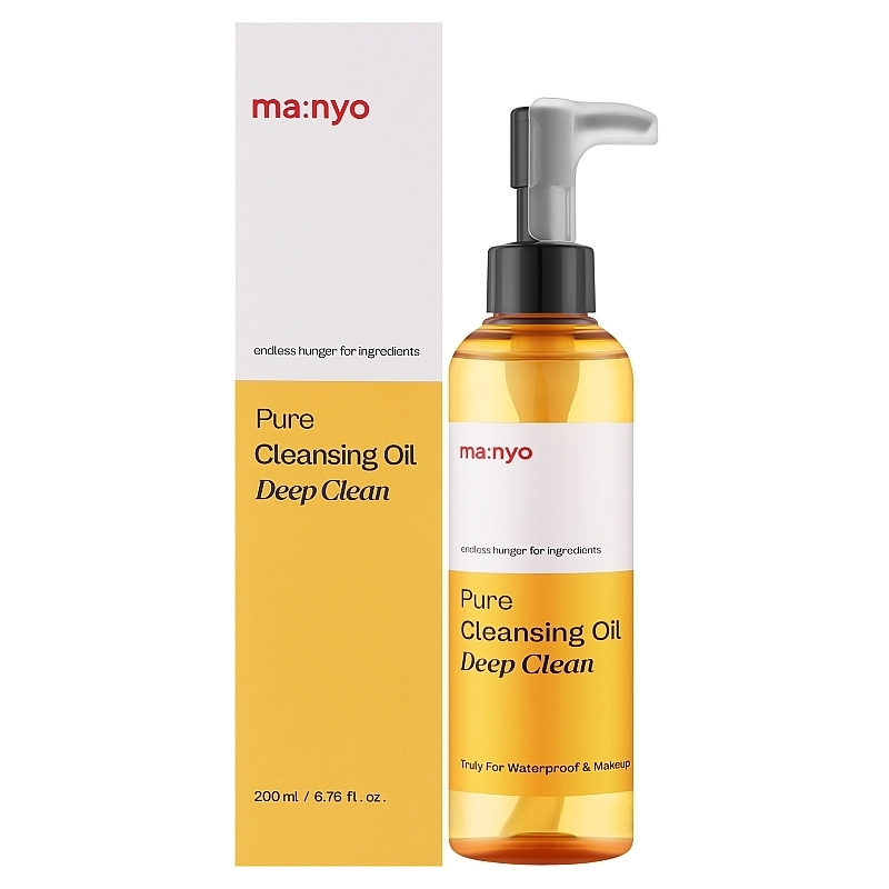 Manyo Pure Cleansing Oil Deep Clean 200ml / Pure Soybean Cleansing Oil 200ml