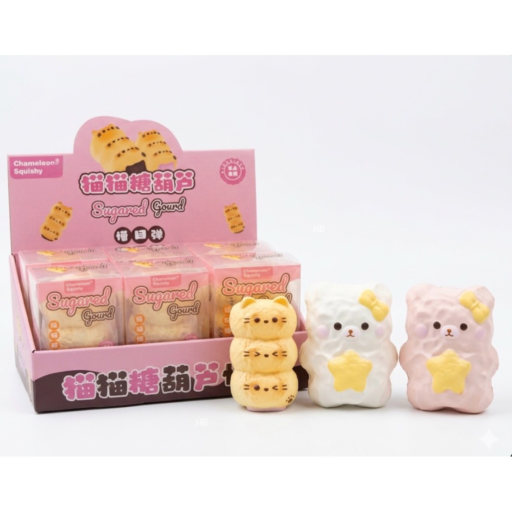 ❤️พร้อมส่ง🇹🇭 ❗️NEW❗️สกุชชี่งานกล่อง/Chameleon/Sanfu/ Squishy ปังสโลว์ 🥐🥞🧇🧀❗️บ้างชิ้นหมดแล้วหมดเลย❗️
