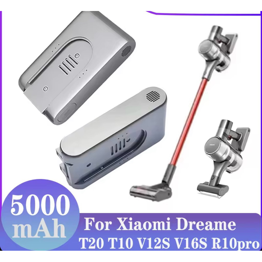 แบตเตอรี่ แพค สำหรับ Xiaomi Dreame T10 T20 V12S V16S R10Pro Vacuum Cleaner