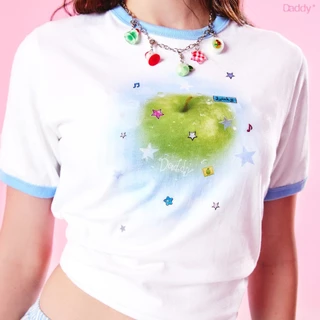 DADDY ( LGS ) | Fruitiger T- Shirt เสื้อยืด ลาย apple สุดน่ารัก