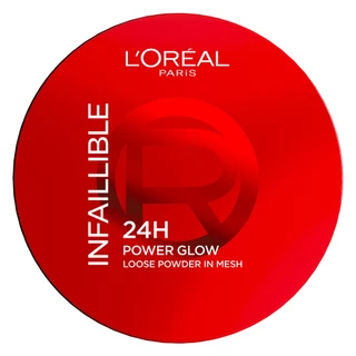 LOREALMAKEUP - INFALLIBLE 24H POWER GLOW LOOSE POWDER IN MESH (9.5g) ลอรีอัล ปารีส อินเฟลลิเบิล