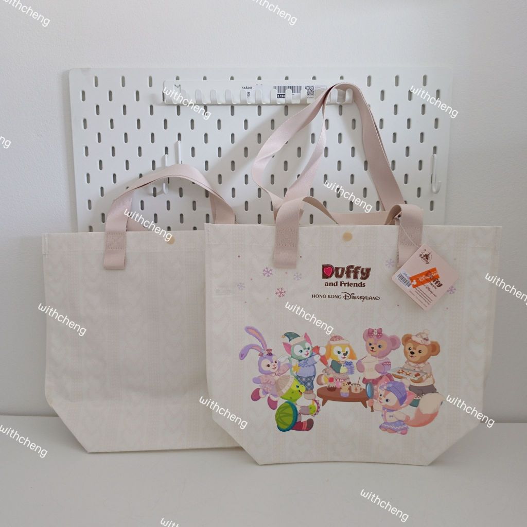พร้อมส่ง ✅ กระเป๋า กระสอบ Duffy and Friends 🐻✨ Disney Hong Kong 🇭🇰