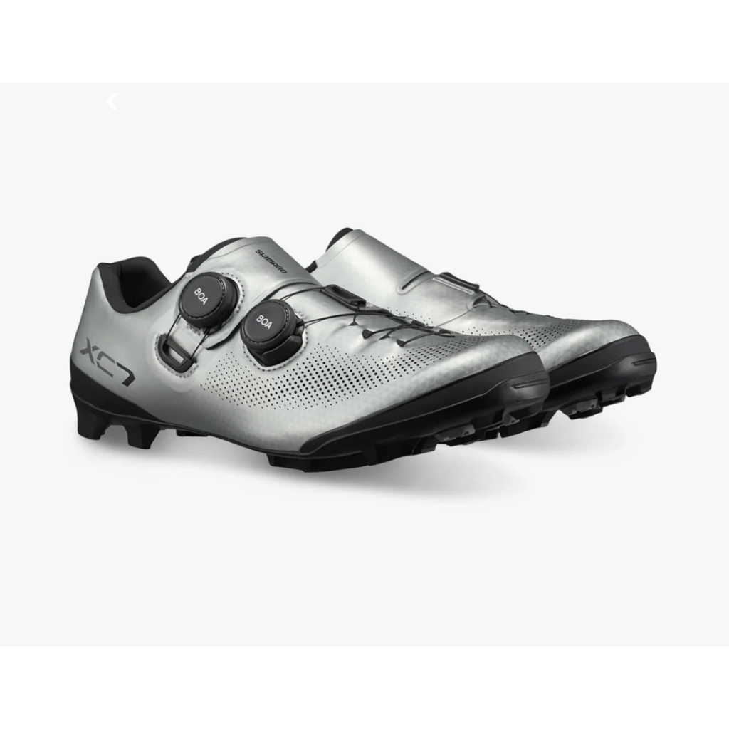 รองเท้า SHIMANO SH-XC703 Size 38 หน้ากว้าง Wide type เหมาะสำหรับ MTB,CROSS COUNTRY,TRAIL/สีSilver (ส