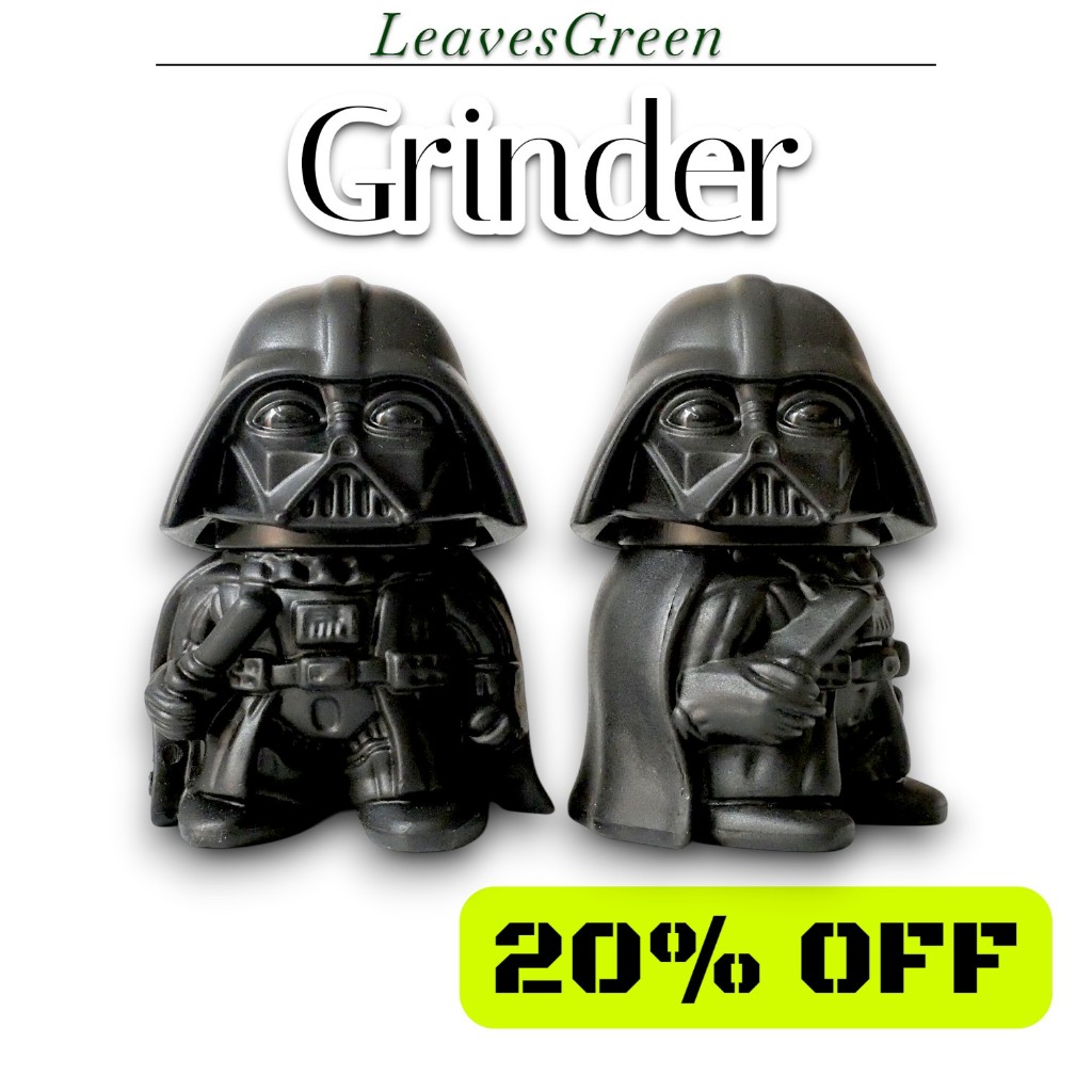 ที่บดอเนกประสงค์ ลายอัศวินดำแห่งอวกาศ (Vader Edition) ดีไซน์ 3D สมจริง วัสดุพรีเมียม