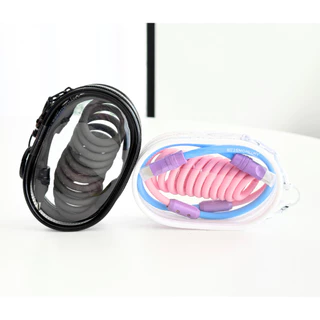 🇹🇭กระเป๋าใสจิ๋ว PVC พร้อมห่วงพวงกุญแจ Mini Clear Pouch สำหรับสายชาร์จ Antimonster Loop