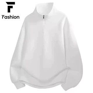 เสื้อสเวตเตอร์ Unisex สไตล์มินิมอล 🇰🇷 ทรงโอเวอร์ไซส์ ใส่ได้ทั้งผู้หญิงและผู้ชาย เนื้อผ้านุ่ม สบายตัว ส่งไว