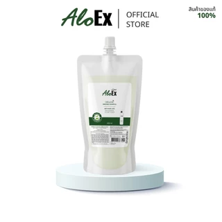 AloEx Organic Original Shampoo Refill แชมพูลดผมร่วง สร้างผมใหม่ สำหรับผมธรรมดา ผมมัน ถุงเติม รีฟิล