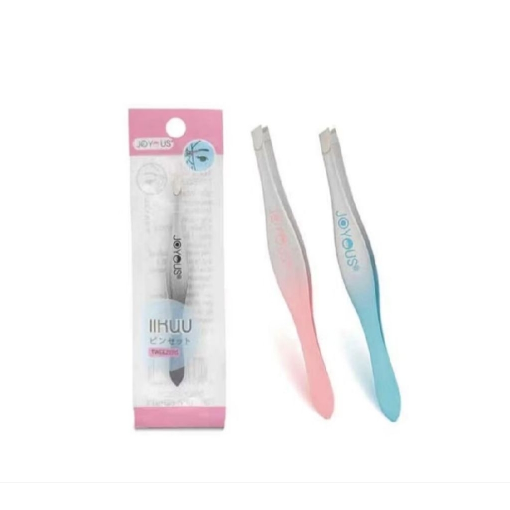 แหนบ จอยอัส จอยลัส คละสีสวย ทน คม ถอนหงอก ถอนคิ้ว ขน Remove hairs tweezer Joyous original