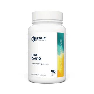 CoQ10 (Ubiquinol) Liposomal (90 แคปซูล) RENUE BY SCIENCE แท้จาก USA