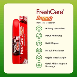 FreshCare ยาดมสุดฮิต มีฟังชั่น 4 in 1 ยาดมอินโด 4กลิ่น 4สไตล์ กลิ่นSakura กลิ่นMatcha กลิ่นFruity กลิ่นSmash