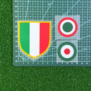 หน้าอก สคูเดตโต้ และ โคปา (อิตาลี) Badge ติดเสื้อบอล