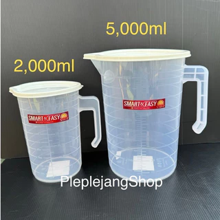 เหยือกน้ำ เหยือกตวง เหยือกปากเท มีสเกล 2000/5000 ml. PI