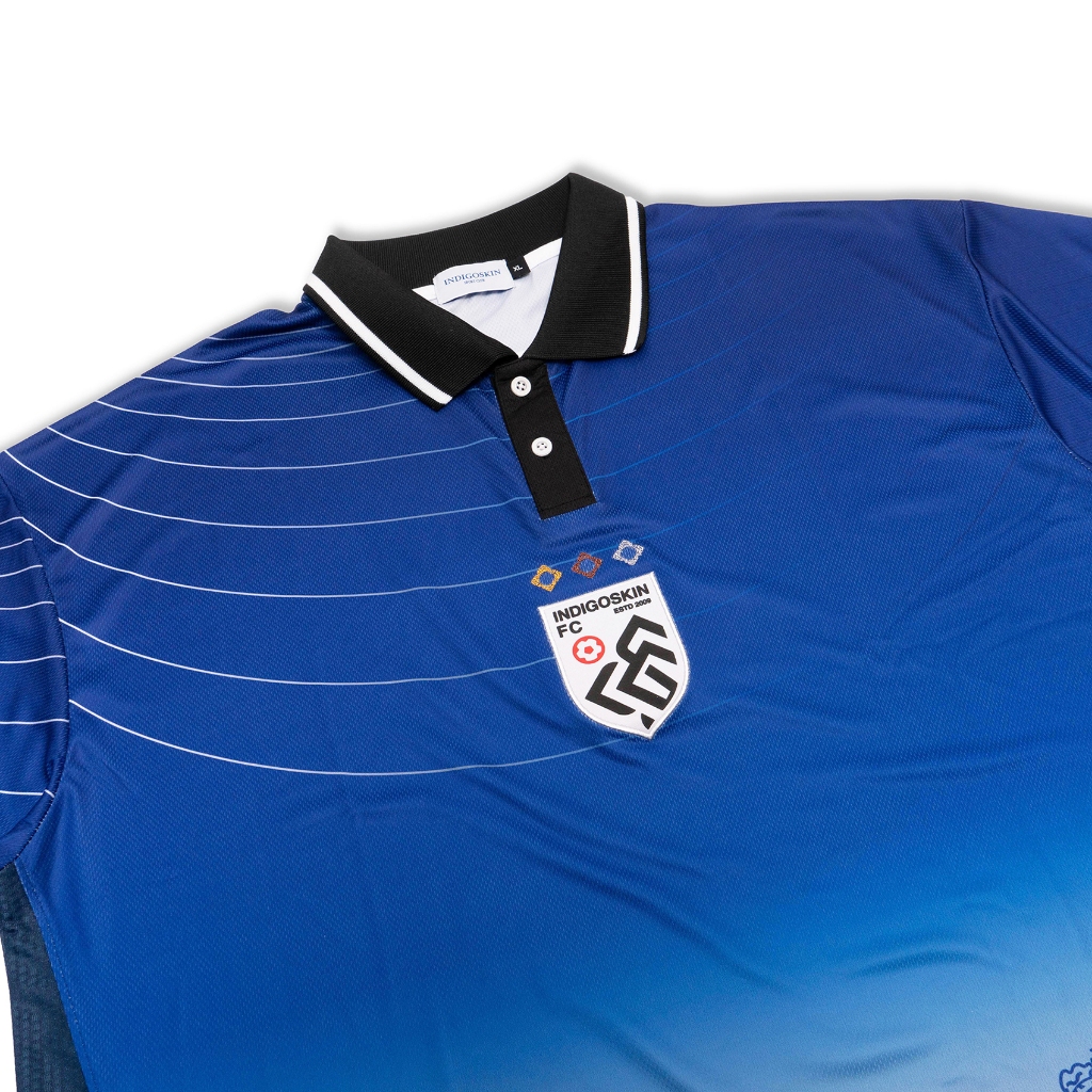 Indigoskin Classic Football Jersey “Indigo Ocean” (Indigo รูปที่ 3