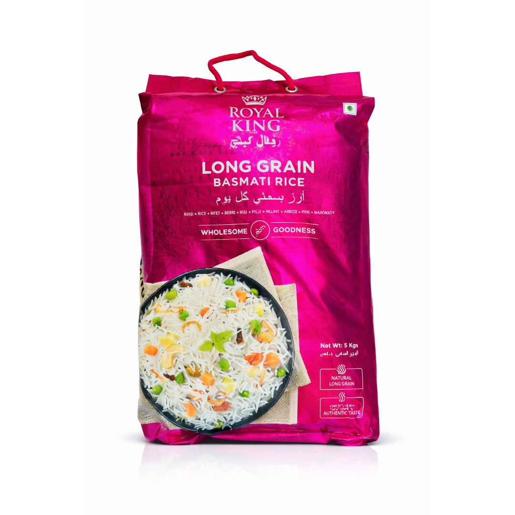 Royal King Long Grain Basmati Rice 5 KG