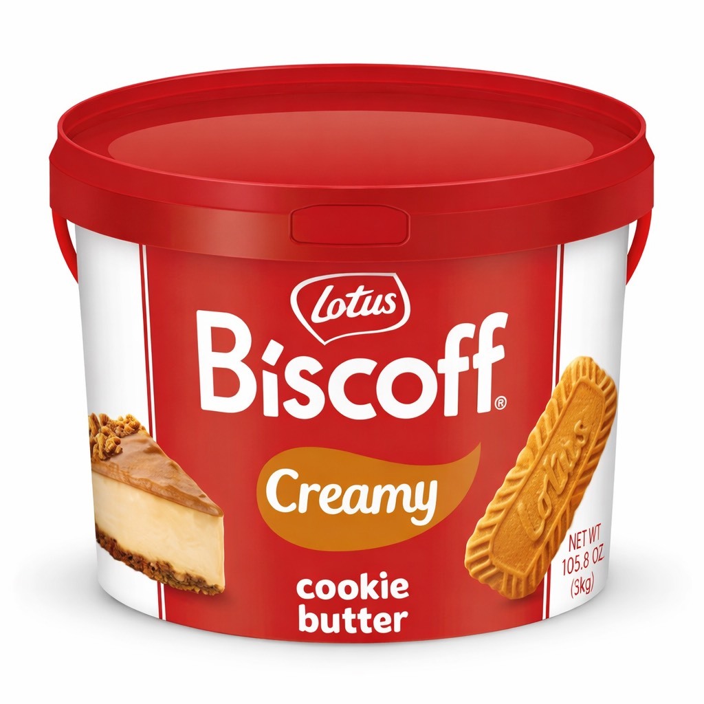 Lotus Biscoff Creamy ขนาด3กิโลกรัม🍯 หอมคาราเมล  อร่อยจนหยุดไม่ได้!