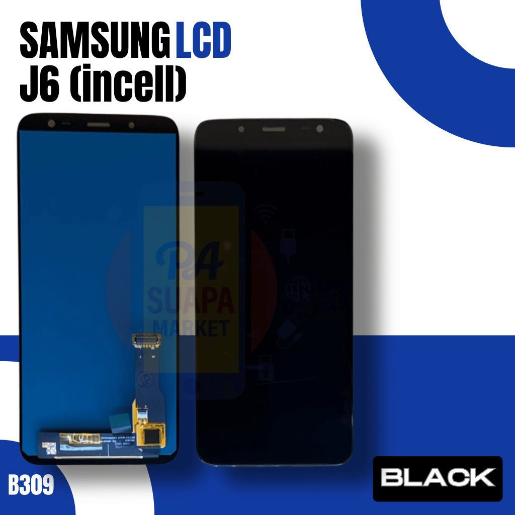 LCD Screen for Samsung J6 (BLACK)