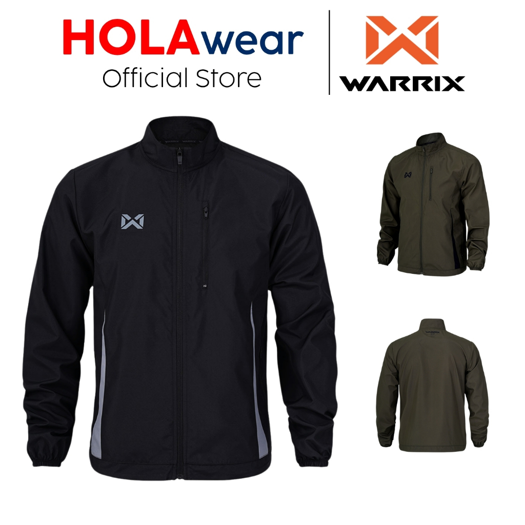[มีส่งด่วน] แจ็คเก็ต WARRIX 254JKACL72 เสื้อแจ็คเก็ตกันลม Track Suit Windbreaker