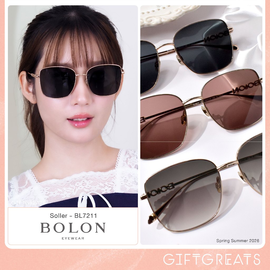 แว่นกันแดด BOLON Soller BL7211 - SS26  Bolon Eyewear Sunglasses โบลอน กันแดด