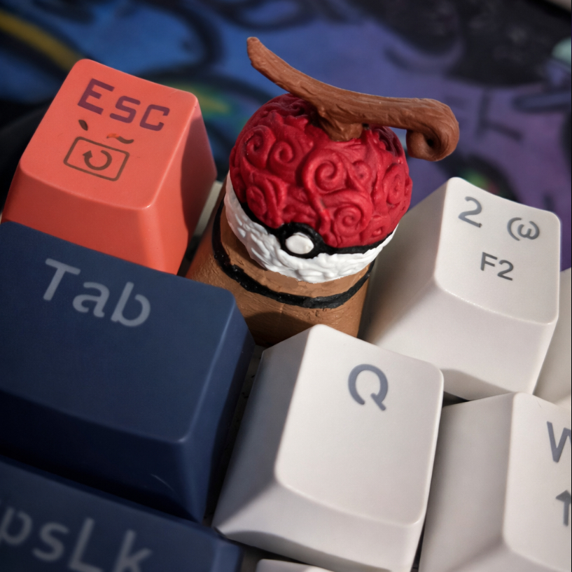 Keycap One Piece – Poke Poke no MI | Mechanical Keyboard