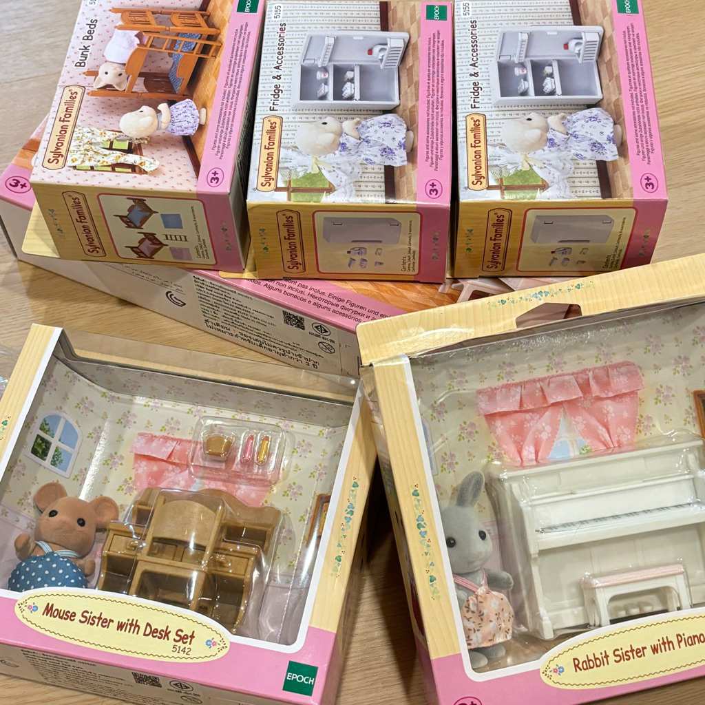 มือหนึ่ง รวมของตกเเต่งซิลวาเนียน Sylvanian Families