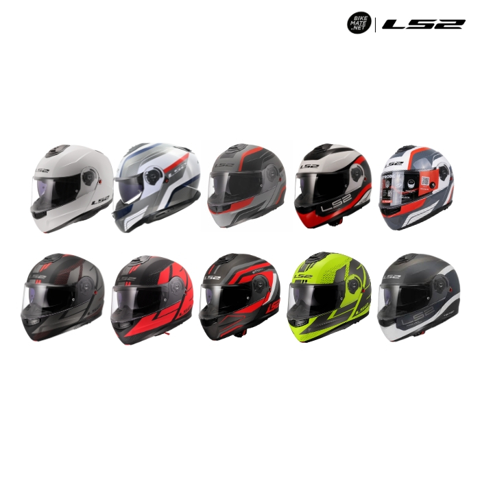 LS2 Helmets - FF908 Strobe II หมวกกันน็อคยกคาง