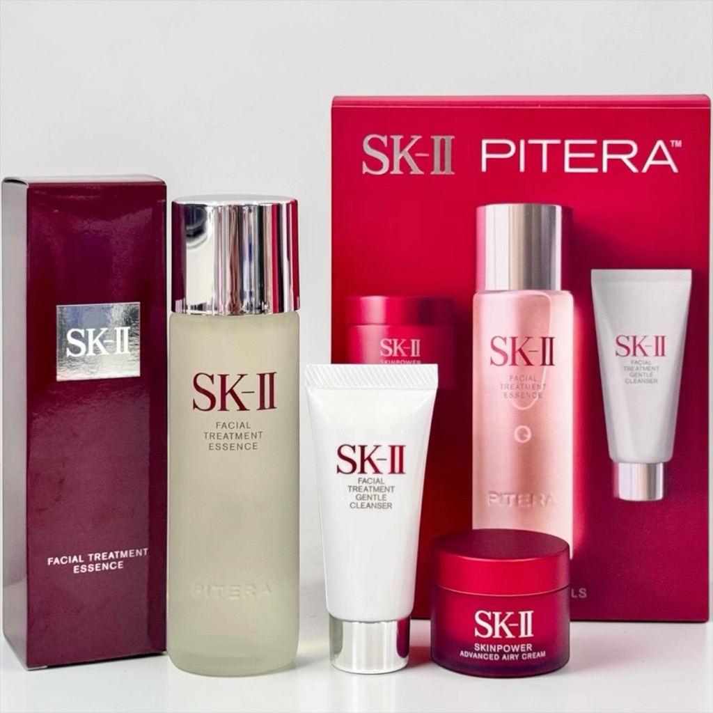 ชุดผลิตภัณฑ์ Pitera Youth Essentials แยกขายจากเซต มีสูตรและขนาดให้เลือก