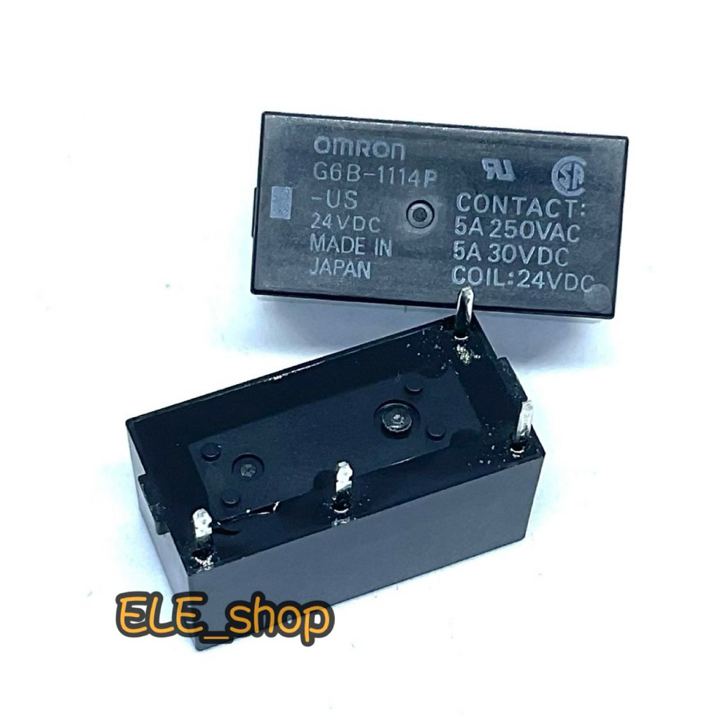 รีเลย์ G6B-1114P-US  24VDC relay G6B พร้อมส่ง ของใหม่