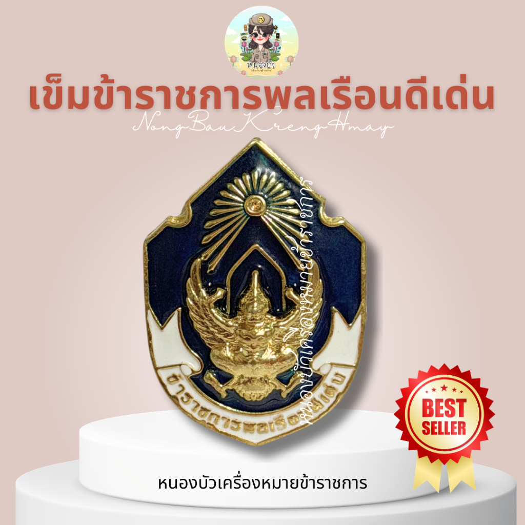 เข็มข้าราชการพลเรือนดีเด่น *ขาเข็ม* *ขาแม่เหล็ก*