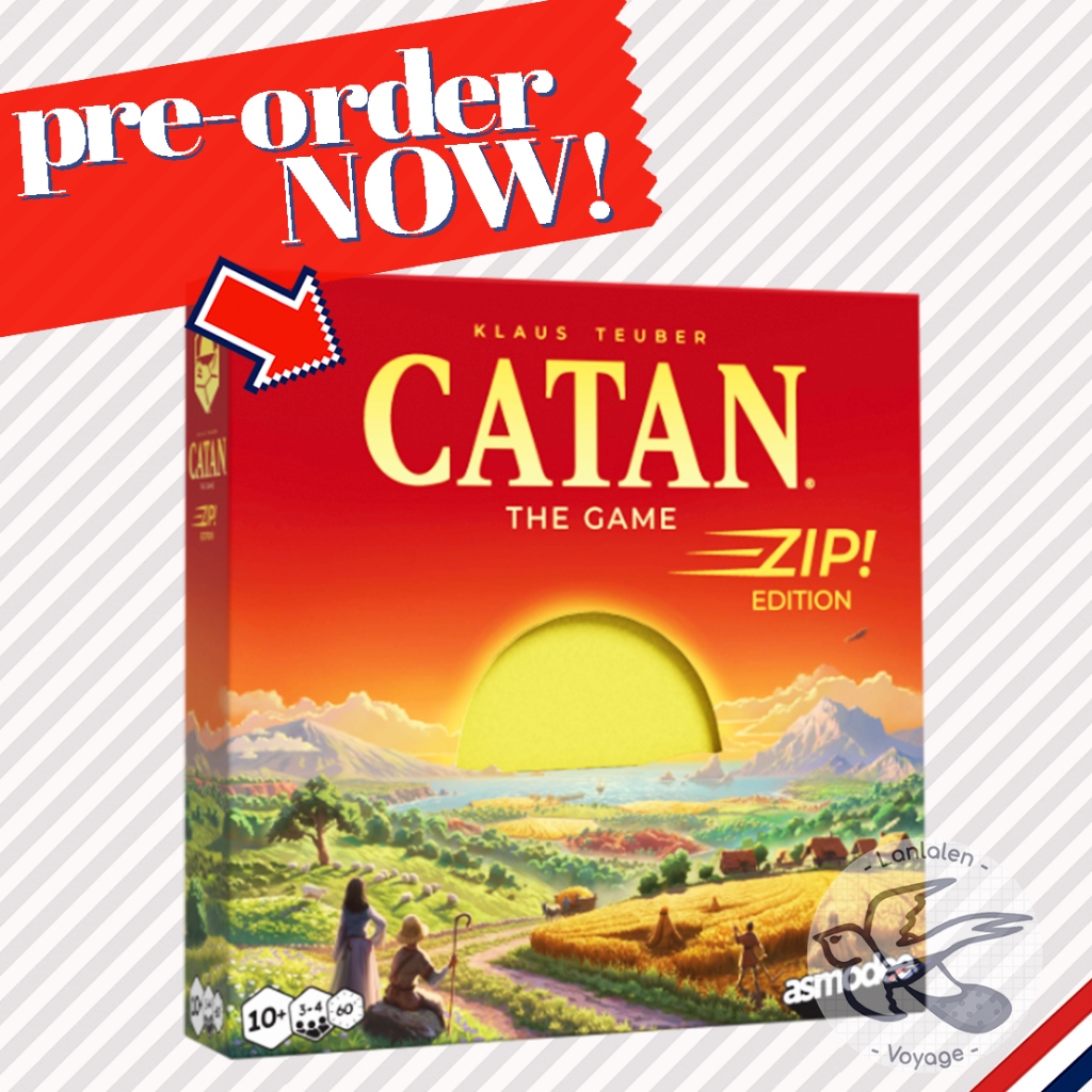 [Pre-Order] Catan Zip Edition [Boardgame]