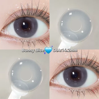 Midroo【0°~-600°】💙 Blue series Contact Lens💙 14.2/14.5mm fashion sweet คอนแทคเลนส์สีฟ้า คอนแทคเลนส์สีสัน Monthly