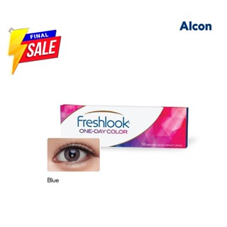 [หมดอายุ: 01-03/2570] Alcon Freshlook One Day Color สี Blue …