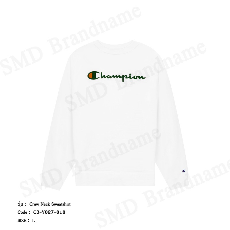 Champion เสื้อสเวตเตอร์ผู้ชาย รุ่น Crew Neck Sweatshirt Code: C3-Y027-010